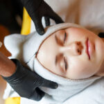 Ultherapy facial treatment performed on patron of Laser & Wellness Center
